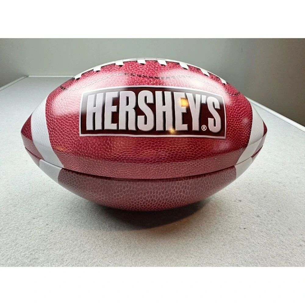 Hershey's‎ Chocolate Football Metal Tin Promotional 11